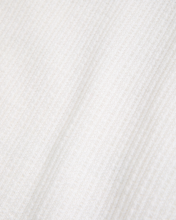 sweater polo quarter-zip, Cream view 2