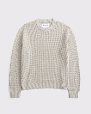 waffle crew sweater