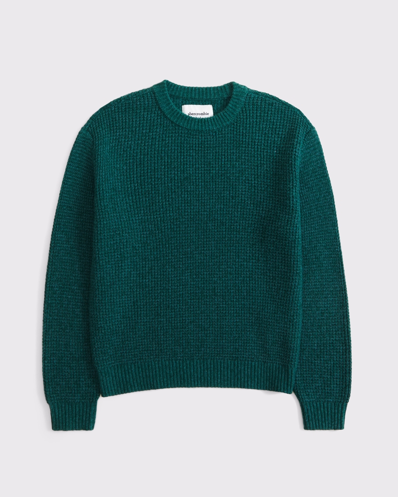 waffle crew sweater