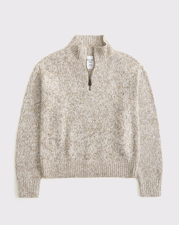 half-zip mockneck sweater from Abercrombie & Fitch - $24.99