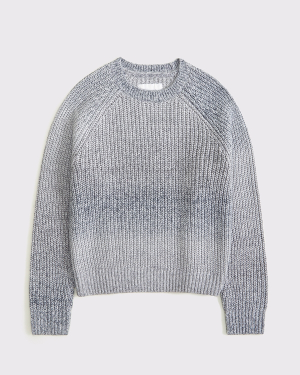 crew sweater, Gray view 1