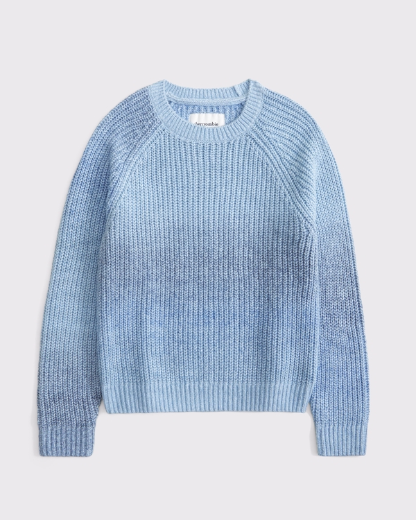 crew sweater, Light Blue view 1