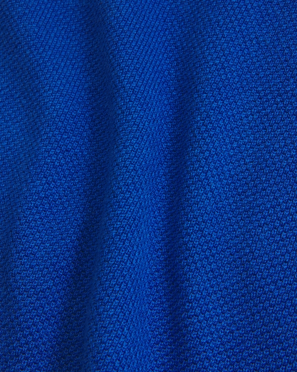 3-button sweater polo, Blue view 2