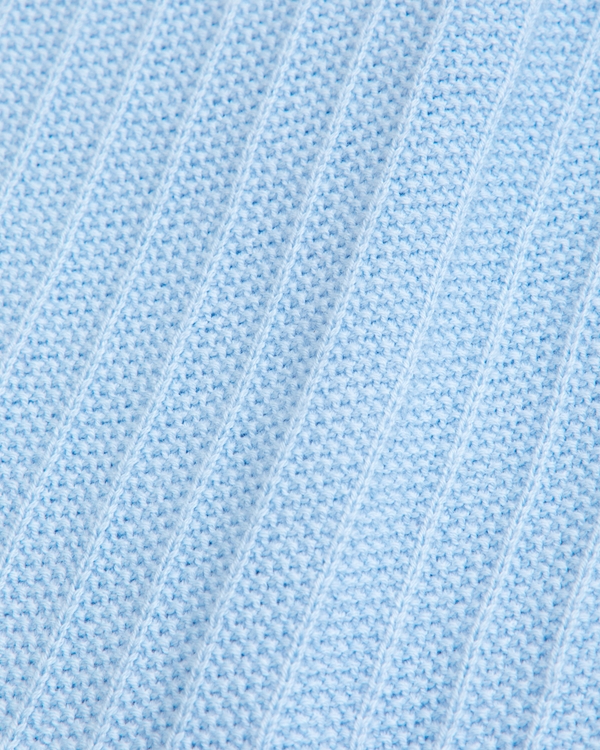 button-through sweater polo, Light Blue view 2