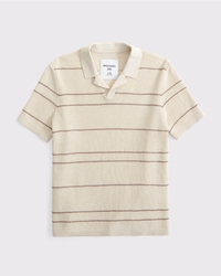 Polo tipo suéter con cuello Johnny