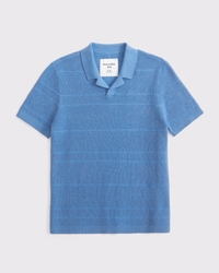 johnny collar sweater polo