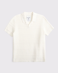johnny collar sweater polo