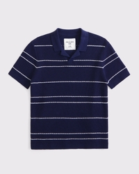 johnny collar sweater polo