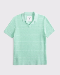 johnny collar sweater polo