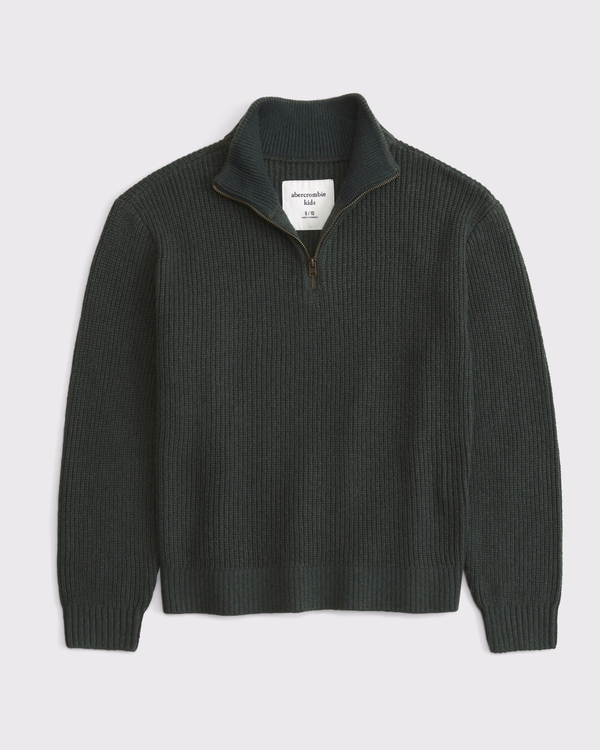 quarter-zip sweater