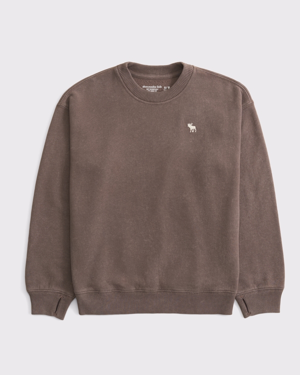 essential icon crew sweatshirt