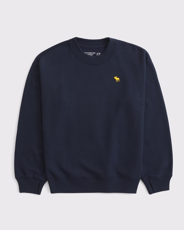 essential icon crew sweatshirt