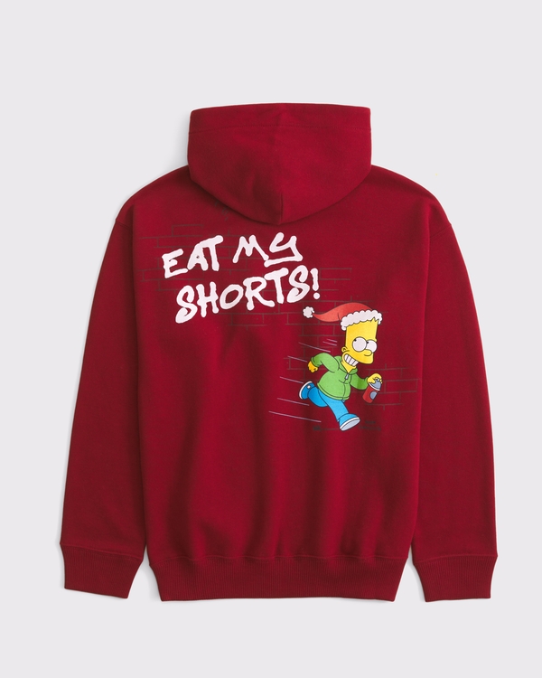 bart simpson graphic popover hhoodie