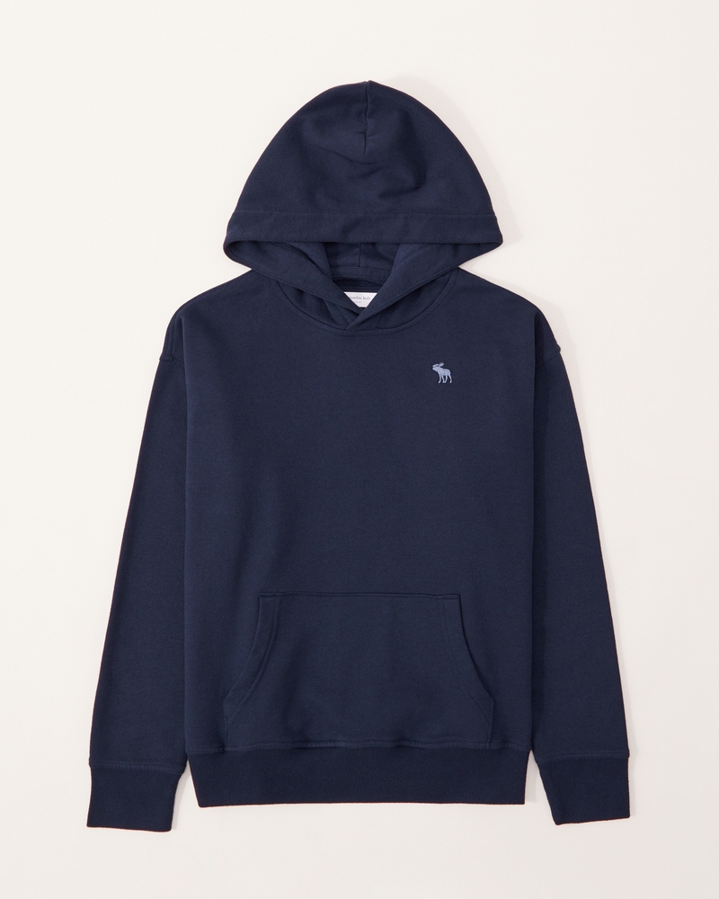 Abercrombie navy 2025 blue hoodie