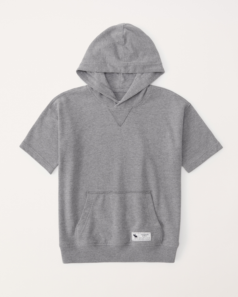 H m short sleeve shop hoodie