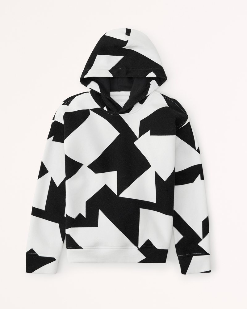boys pattern popover hoodie | boys new arrivals | Abercrombie.com