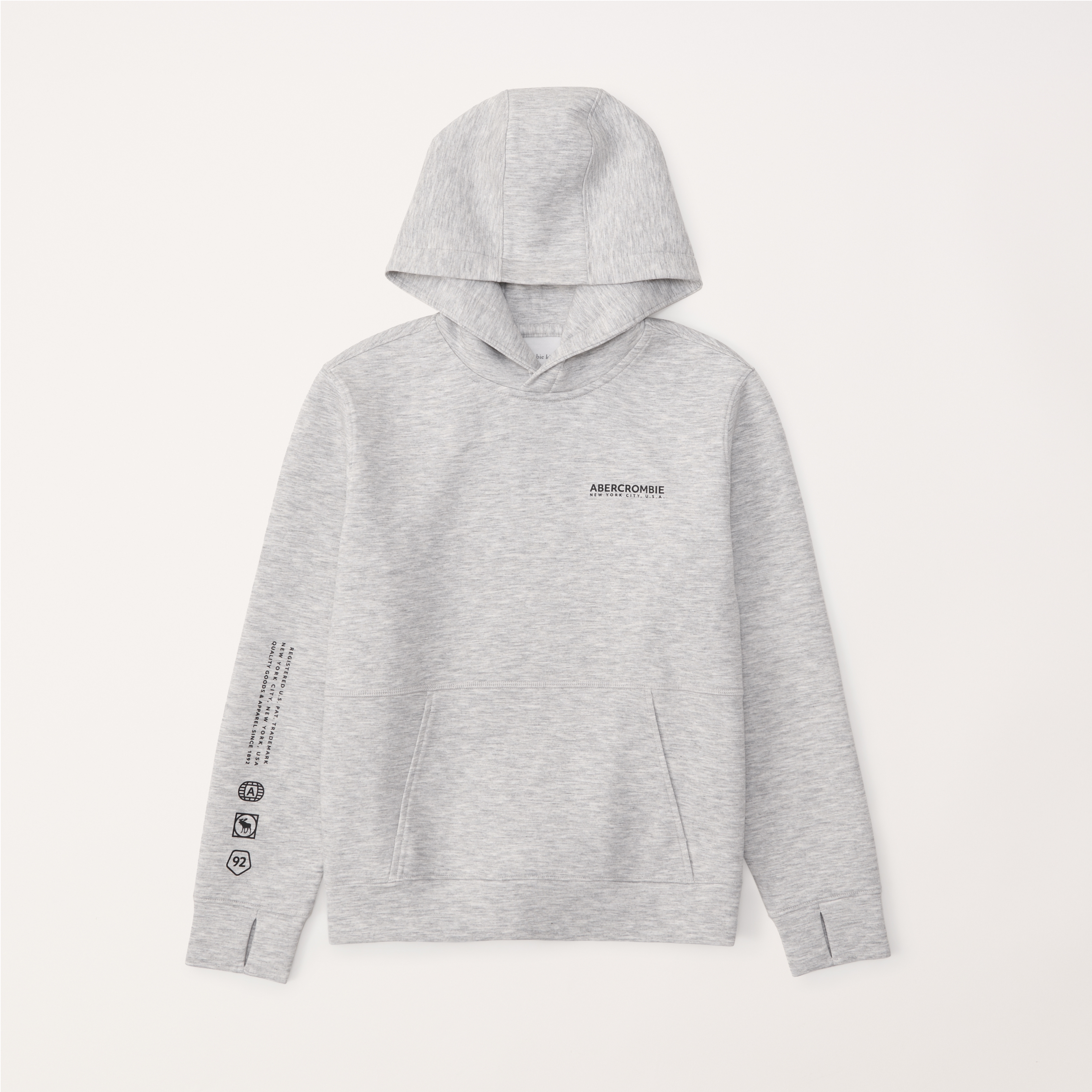 boys neoknit active logo popover hoodie | boys clearance