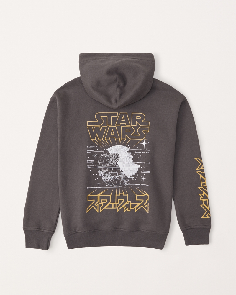 boys star wars hoodie graphic tops popover boys 