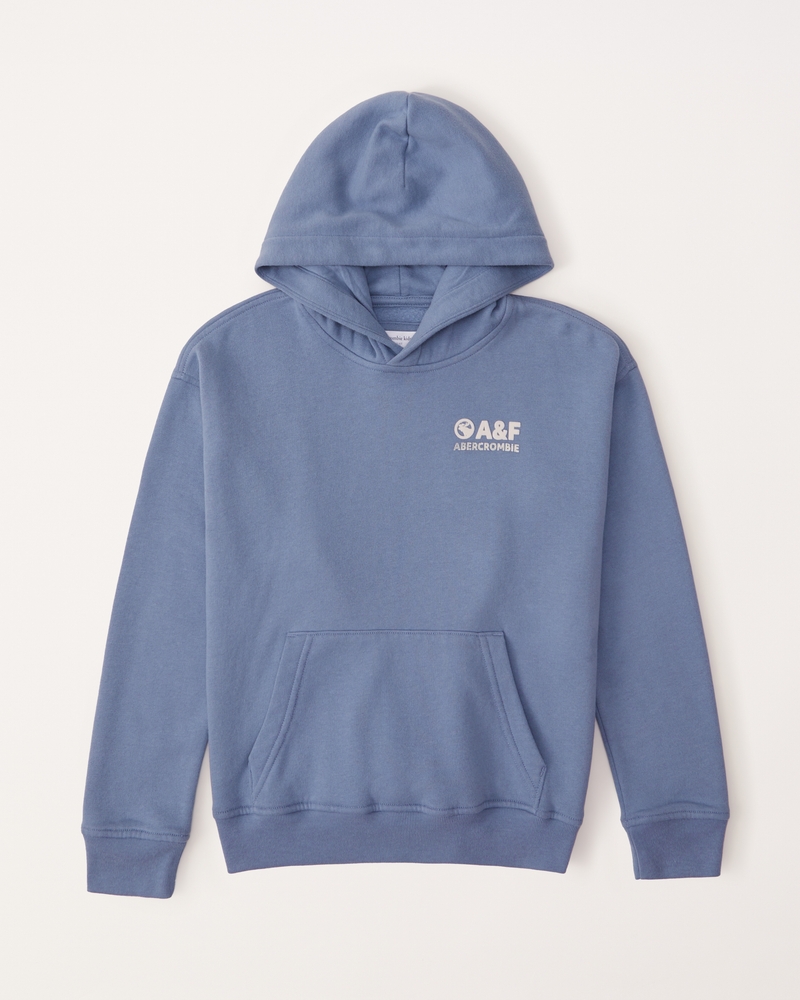 Light blue 2025 abercrombie hoodie