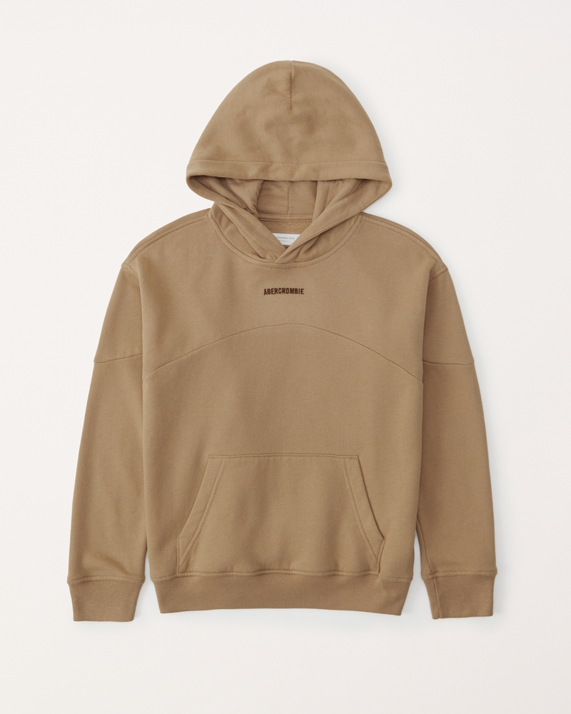 boys essential logo popover hoodie boys tops