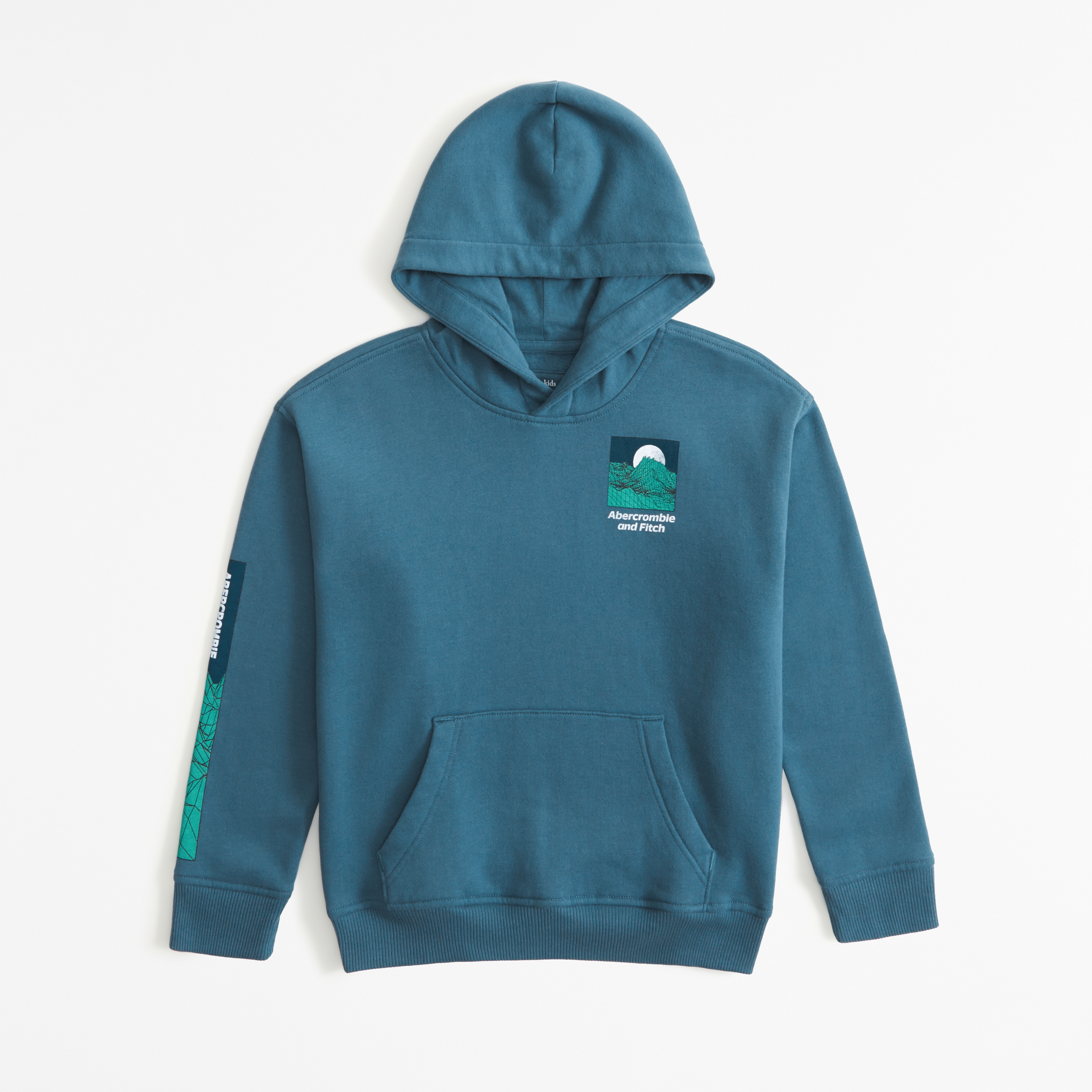 Abercrombie green outlet hoodie