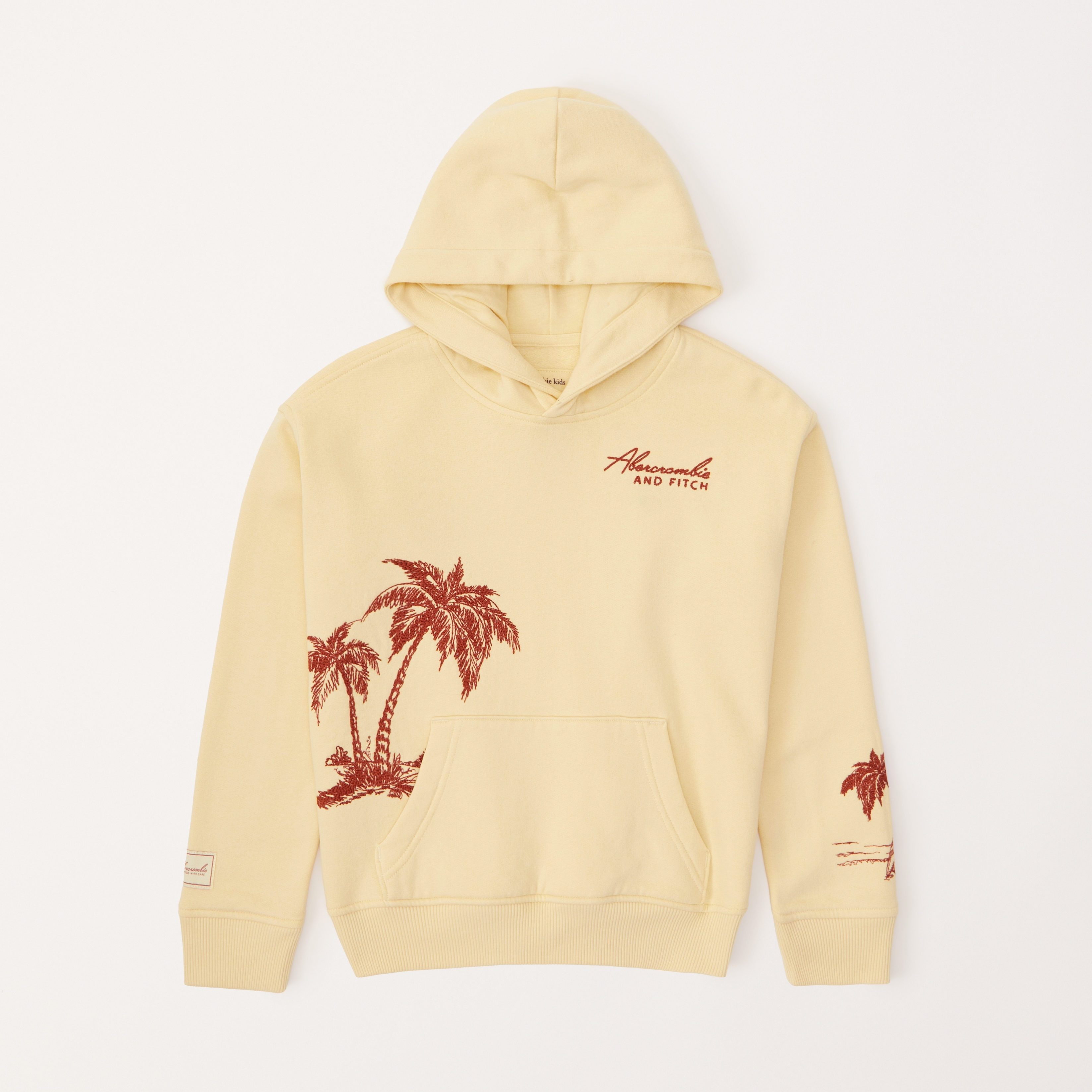 Yellow abercrombie hot sale hoodie