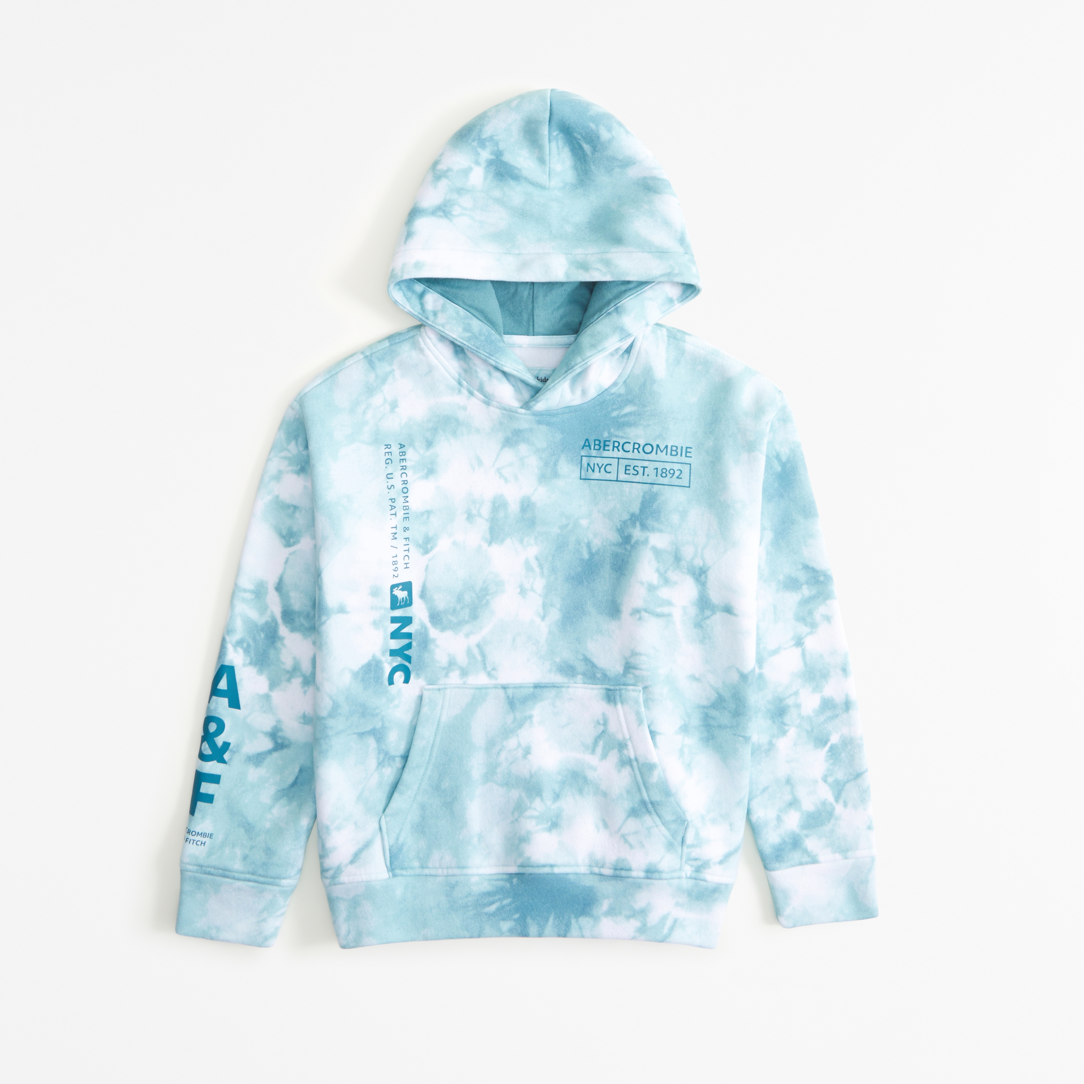 Abercrombie and fitch 2024 tie dye hoodie