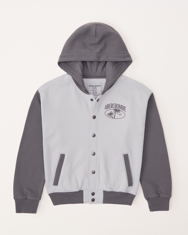 Abercrombie and fitch fleece on sale jacket