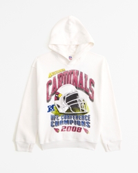 arizona cardinals graphic popover hoodie