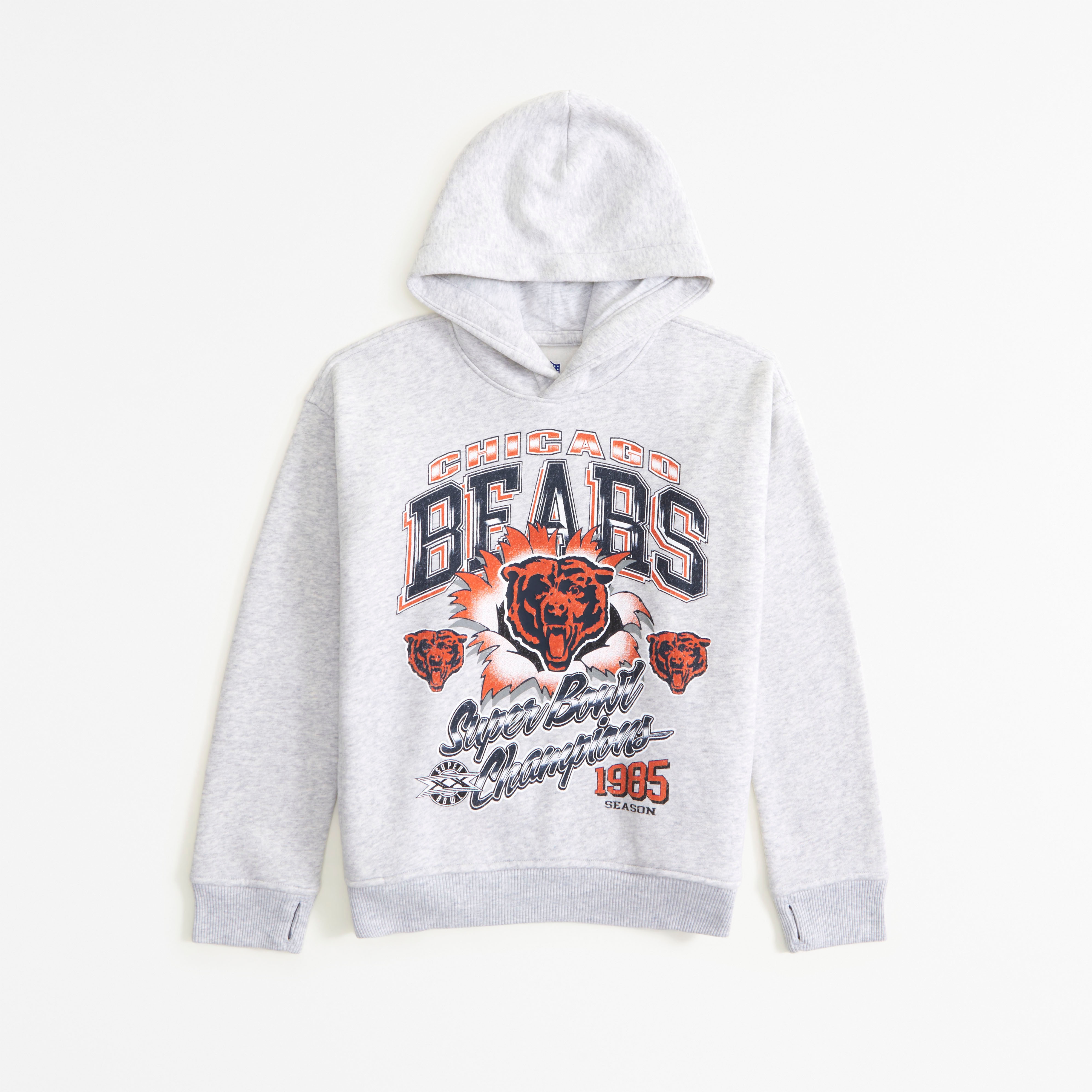 Abercrombie & Fitch Kids' Chicago Bears Graphic Popover Hoodie
