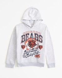 chicago bears graphic popover hoodie