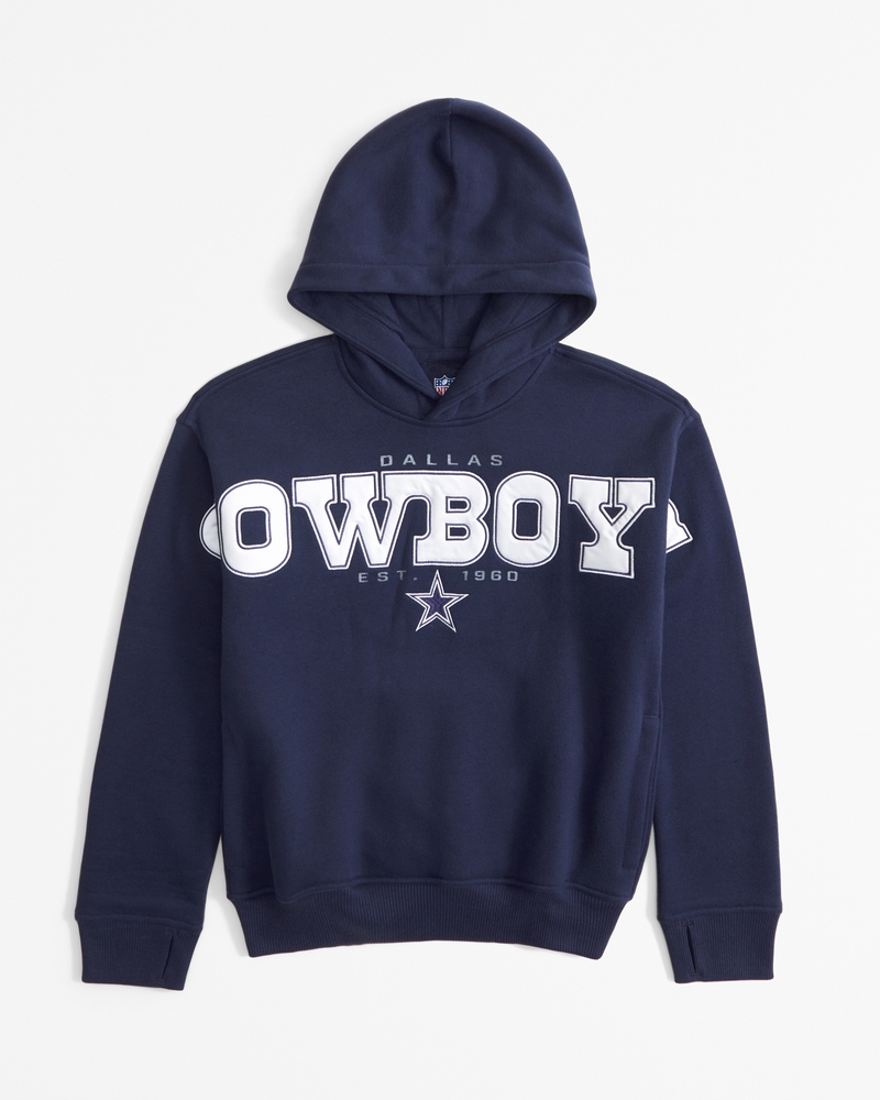 dallas cowboys graphic popover hoodie