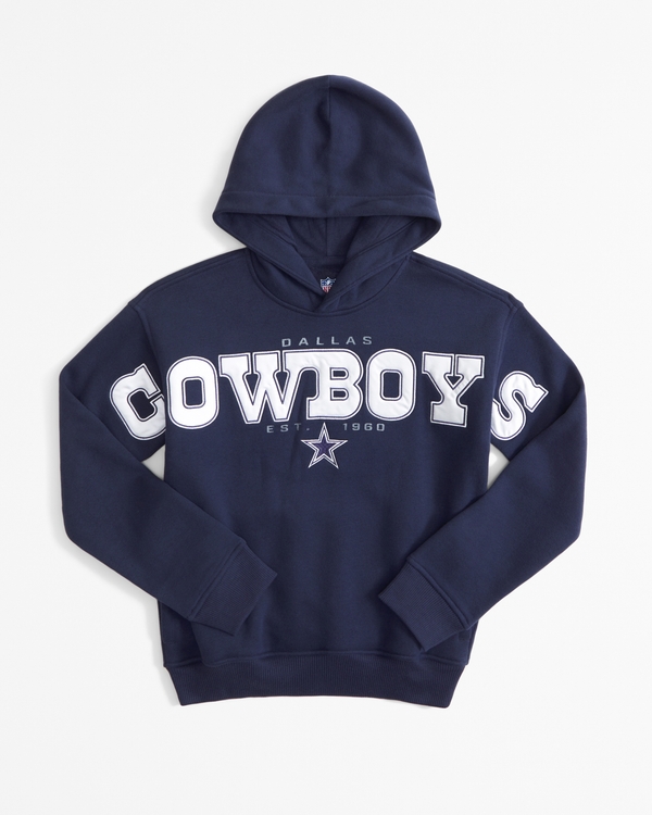 dallas cowboys graphic popover hoodie, Sapphire