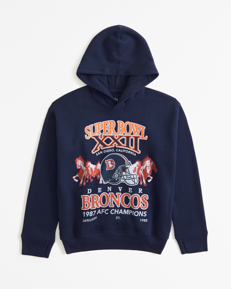los angeles rams graphic popover hoodie