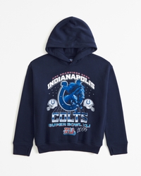 indianapolis colts graphic popover hoodie
