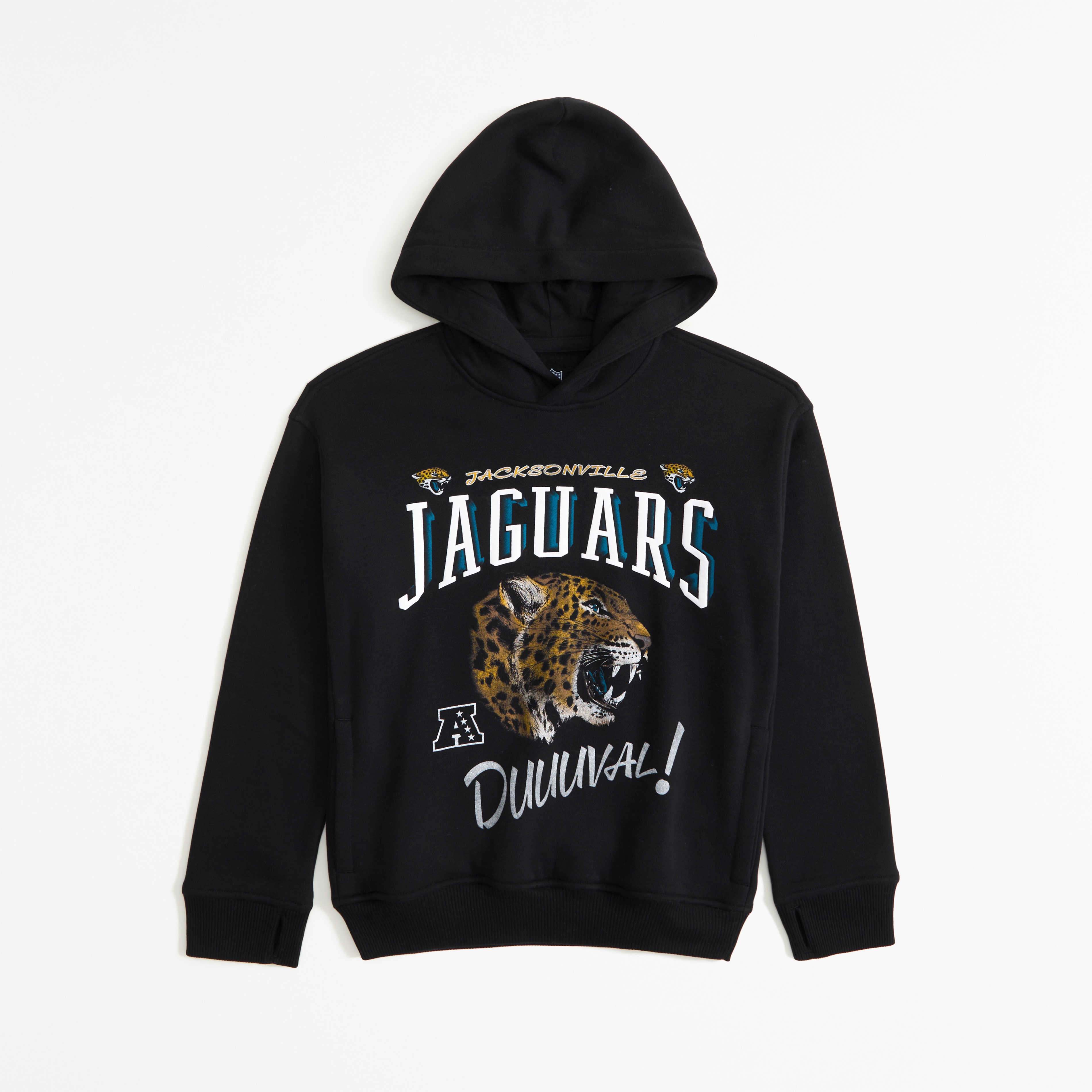 Abercrombie & Fitch Kids' Jacksonville Jaguars Graphic Popover Hoodie