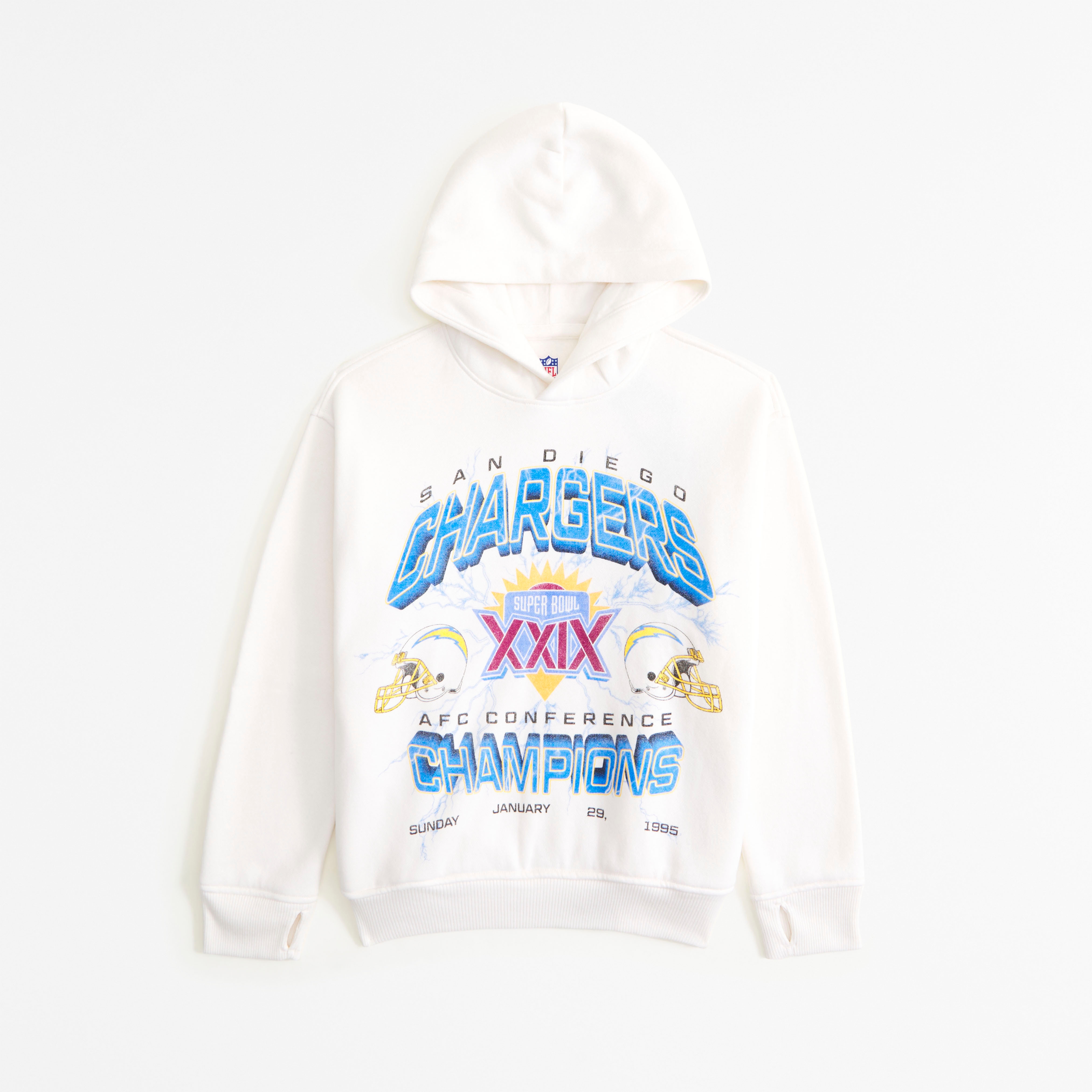 Abercrombie & Fitch Kids' San Diego Chargers Graphic Popover Hoodie