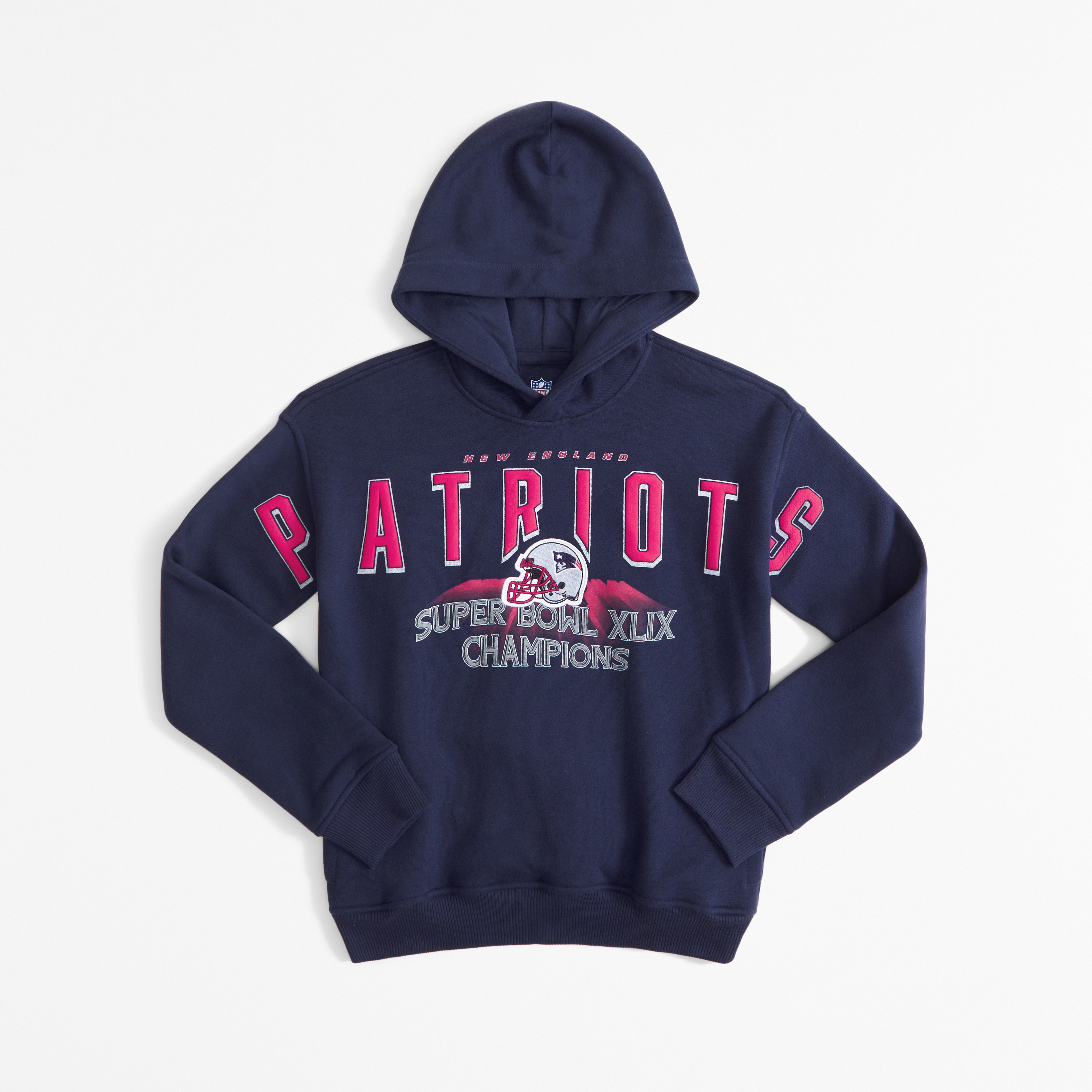 Abercrombie & Fitch Kids' New England Patriots Graphic Popover Hoodie