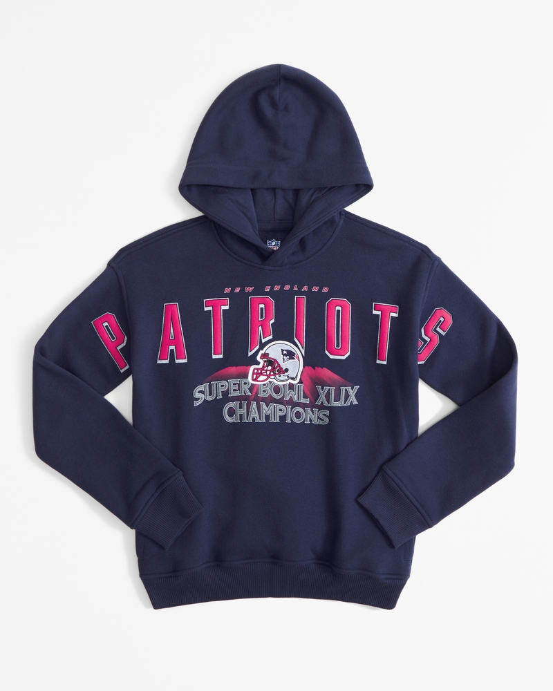 Popover Hoodie New England Patriots Pullover NFL New England