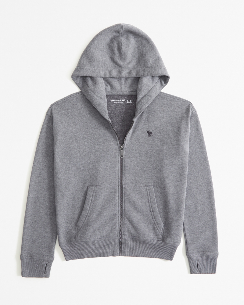 essential icon full-zip hoodie