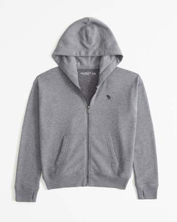 コリアグランドセール 2025 essential hoodie full-zip icon トップス