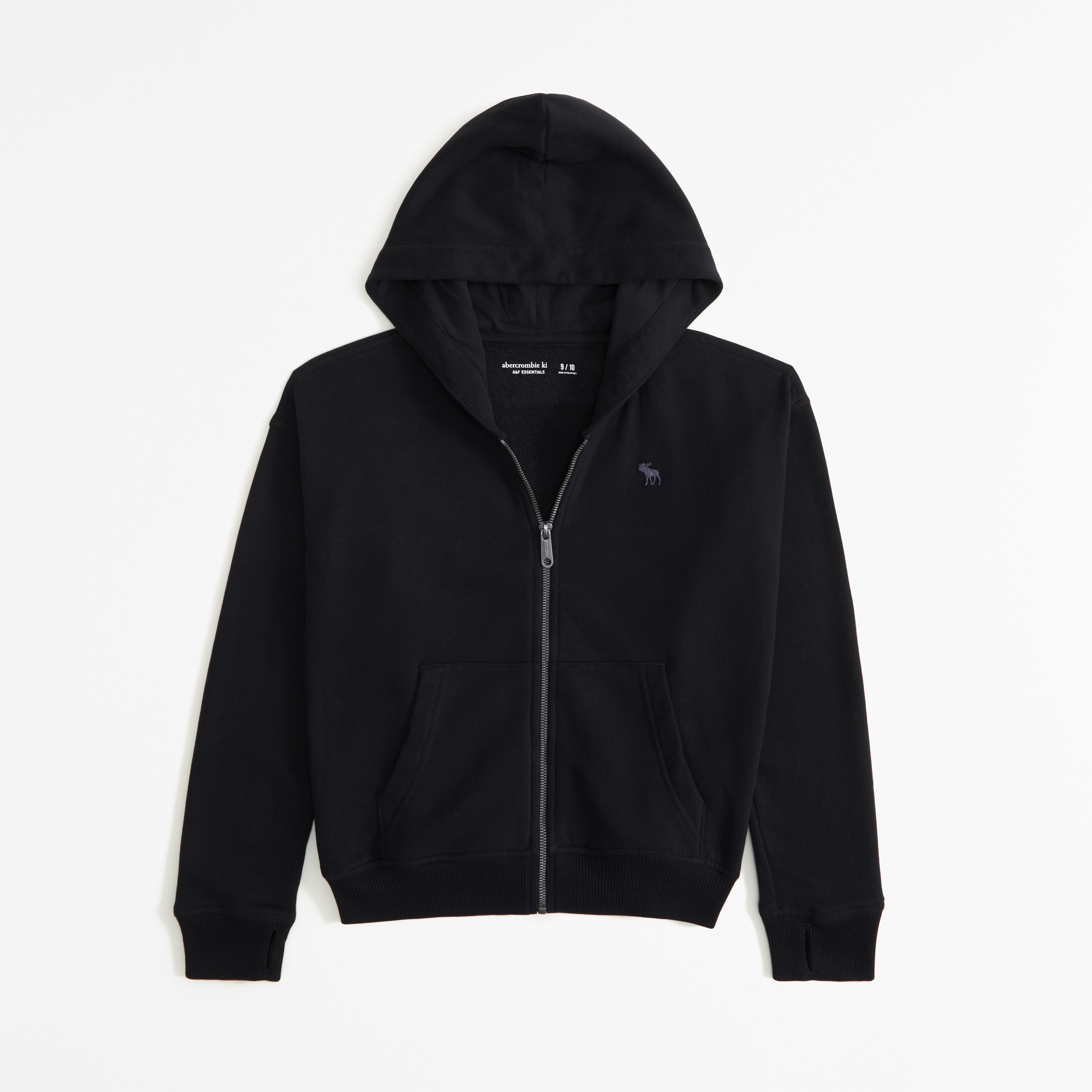 Full zip hoodie abercrombie sale