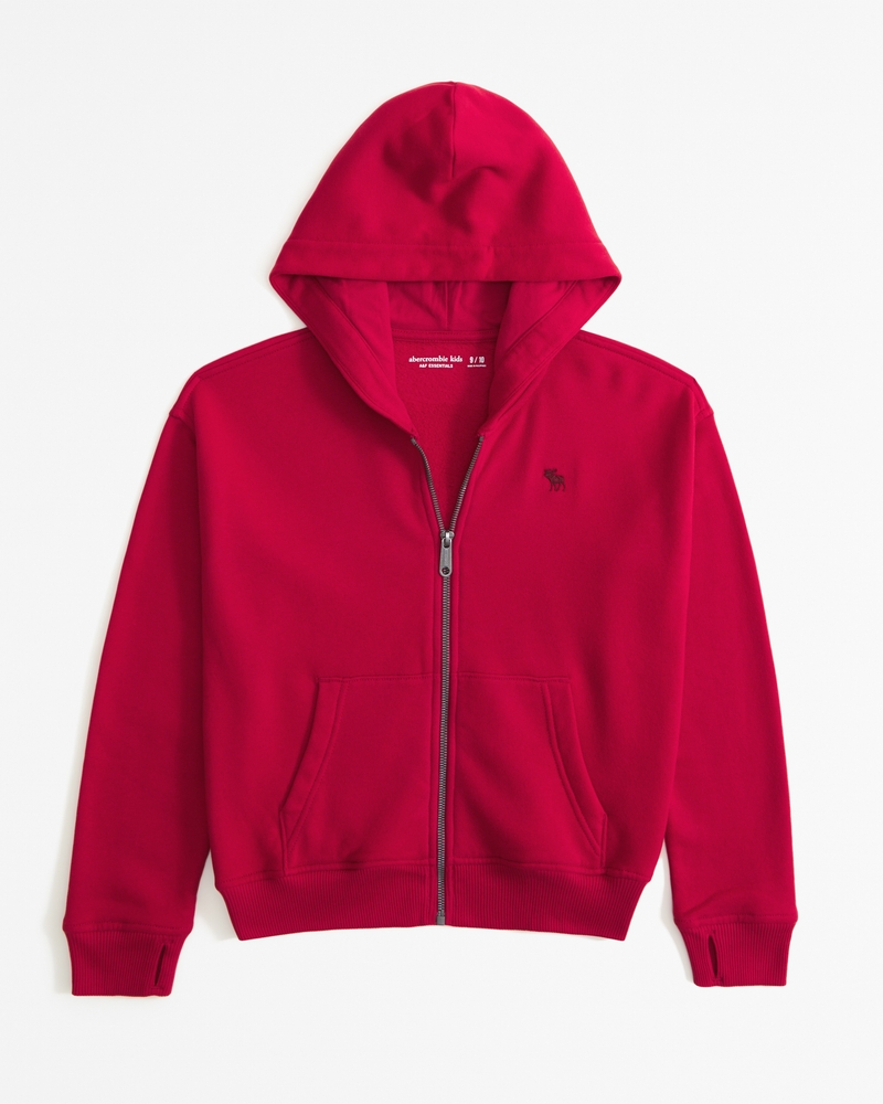 essential icon full-zip hoodie