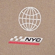 graphic logo twofer hoodie