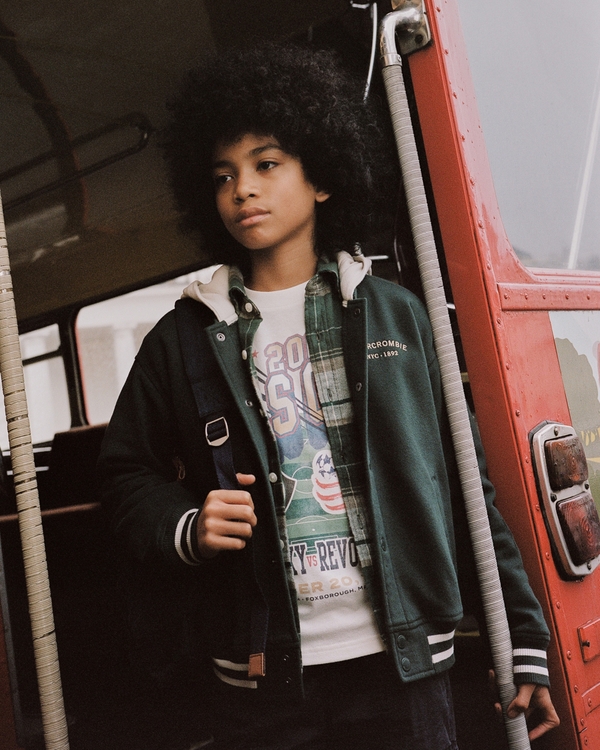 hooded bomber jacket