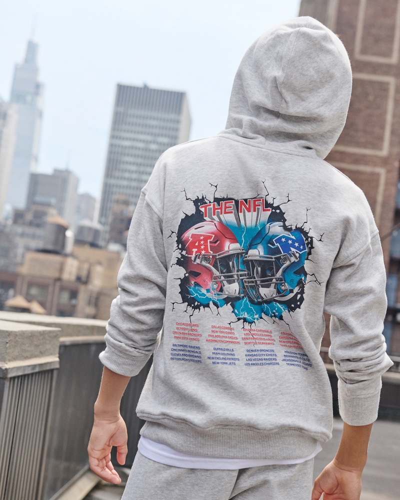 nfl graphic popover hoodie