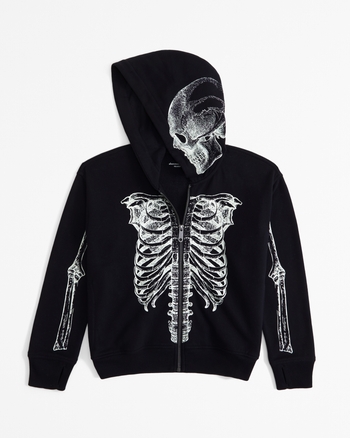 Kids skeleton sweatshirt hotsell