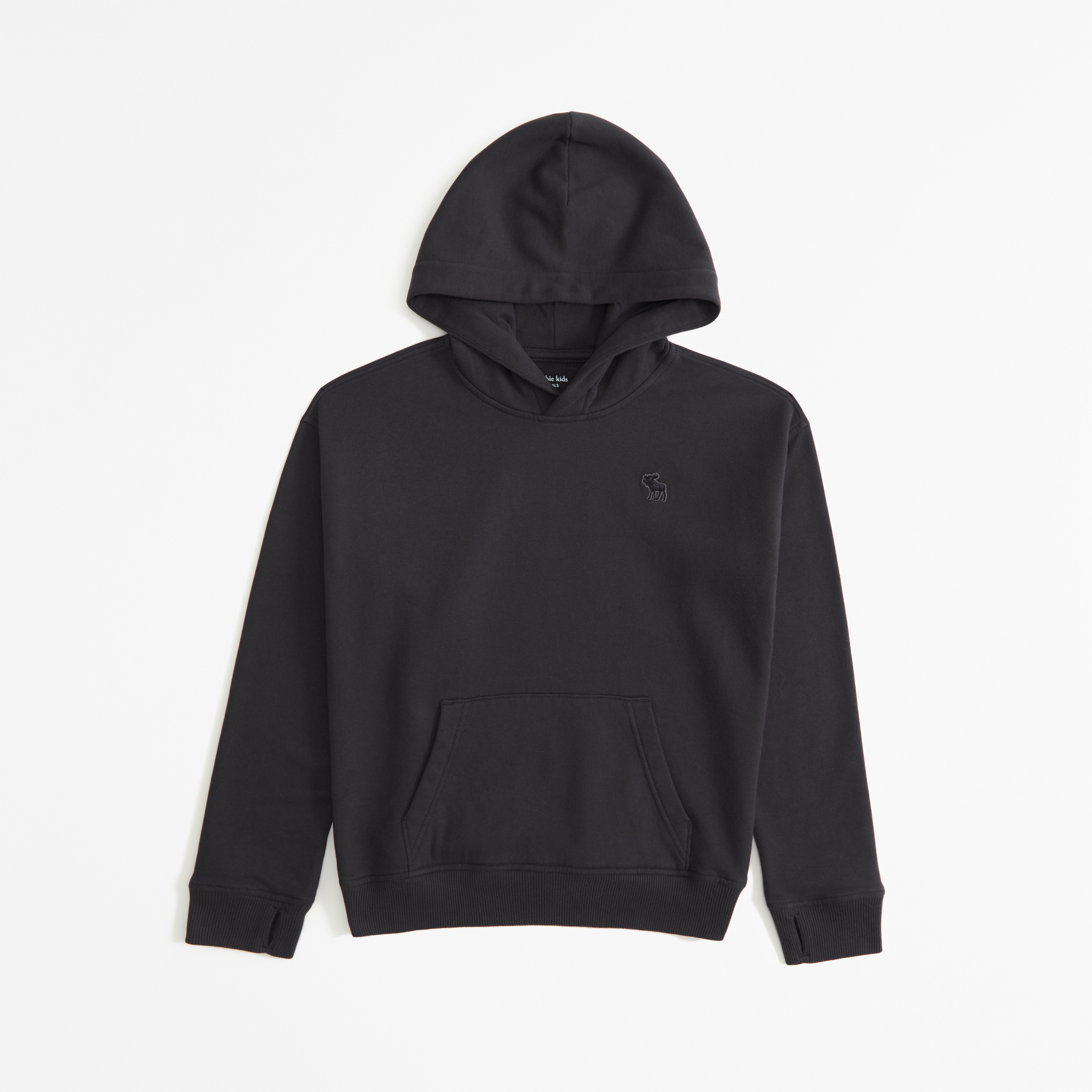 Abercrombie & Fitch Kids' Essential Icon Hoodie In Gray