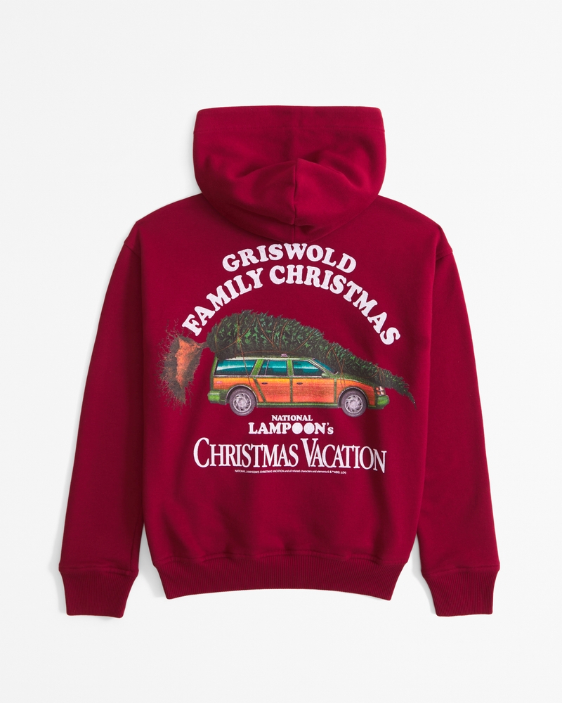 national lampoon's christmas vacation graphic popover hoodie