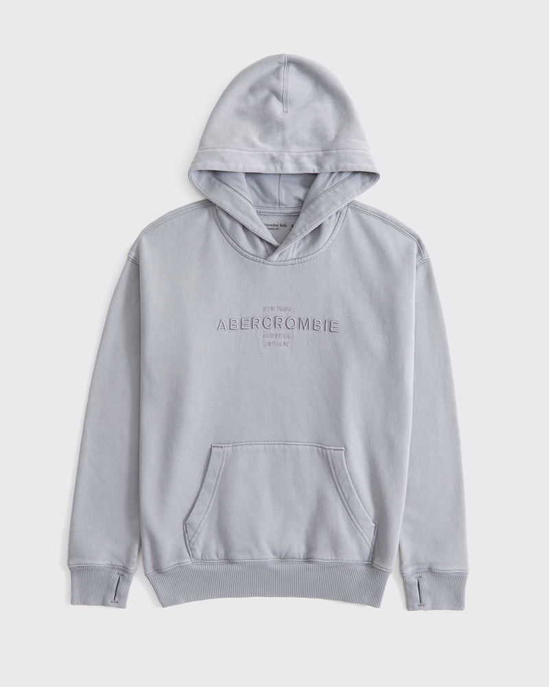 logo popover hoodie